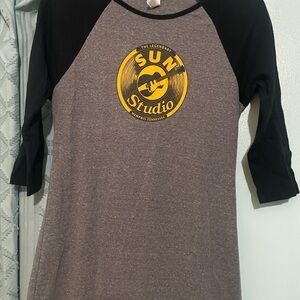 Womens Raglan Sun studio baseball tshirt